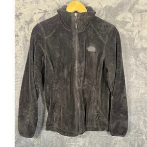 The North Face NF00C782 Osito II Women's Full Zip Fleece Jacket Size S Black